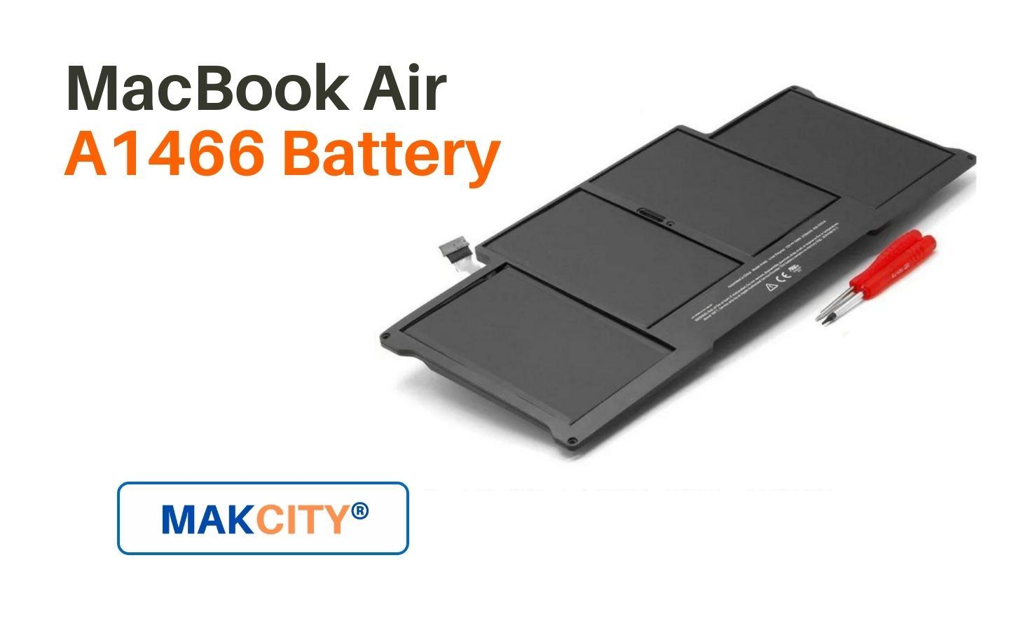 A1466 A1405 Replacement Battery Compatible with Mac-BookAir 13